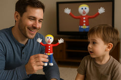 NJ Croce Mr. Bill bendable figure packaging display idea for gift-ready nostalgia.