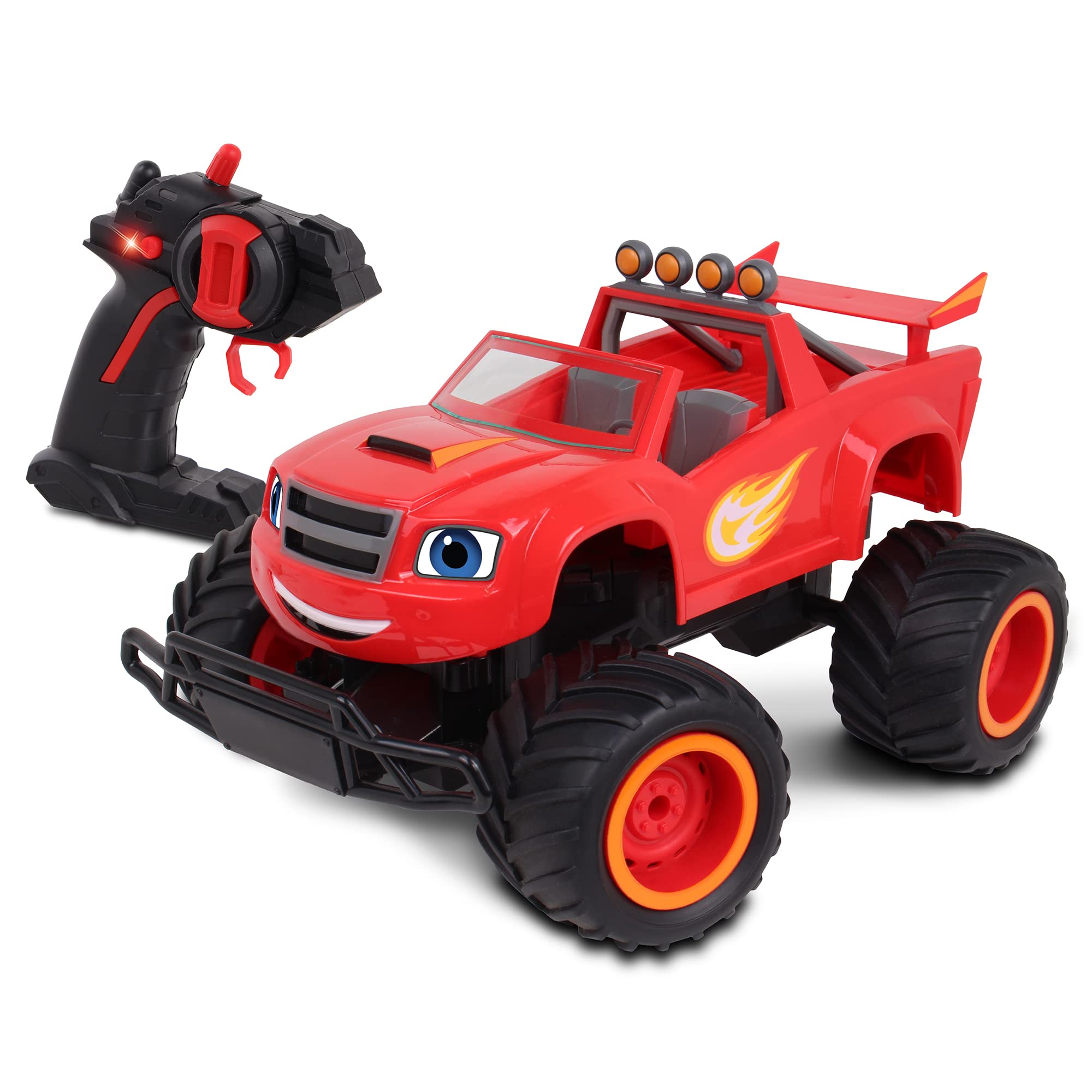 NKOK Blaze Monster Truck detailed figure for authentic series-inspired visuals.