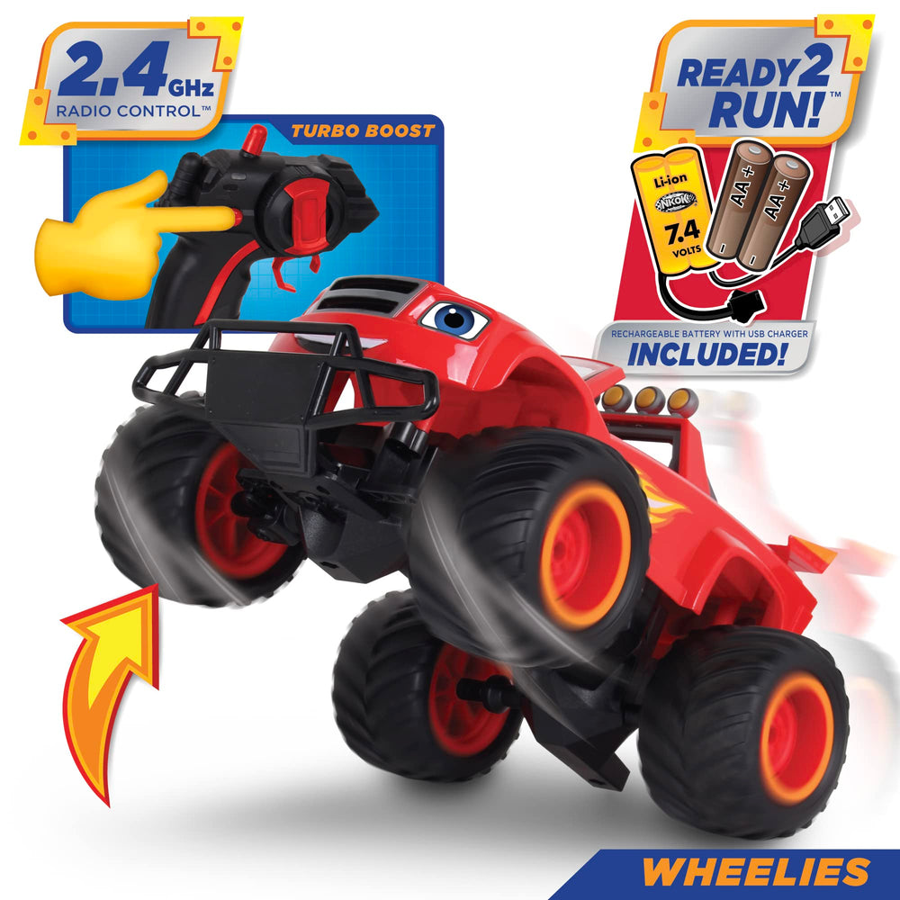 NKOK Blaze Turbo Button boosts speed for thrilling races.