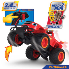 NKOK Blaze Turbo Button boosts speed for thrilling races.