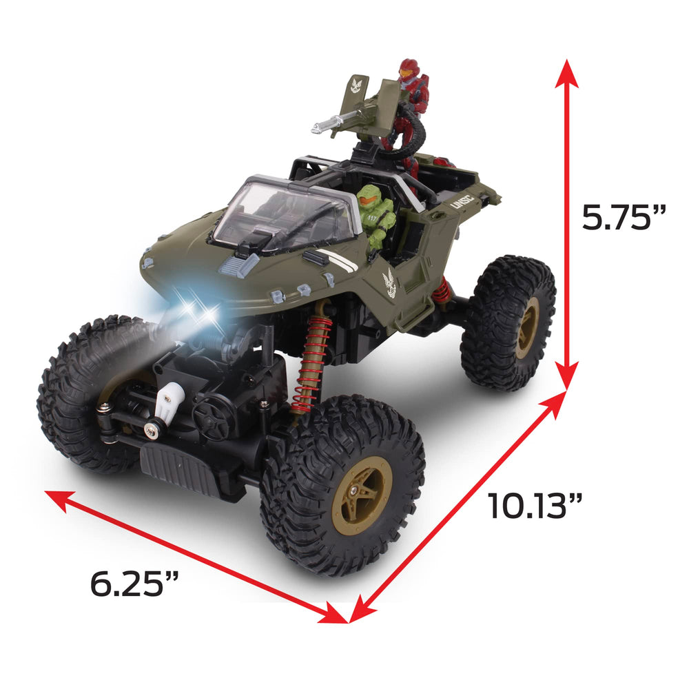NKOK Halo Rock Hog turret rotation allows dynamic aiming during play.