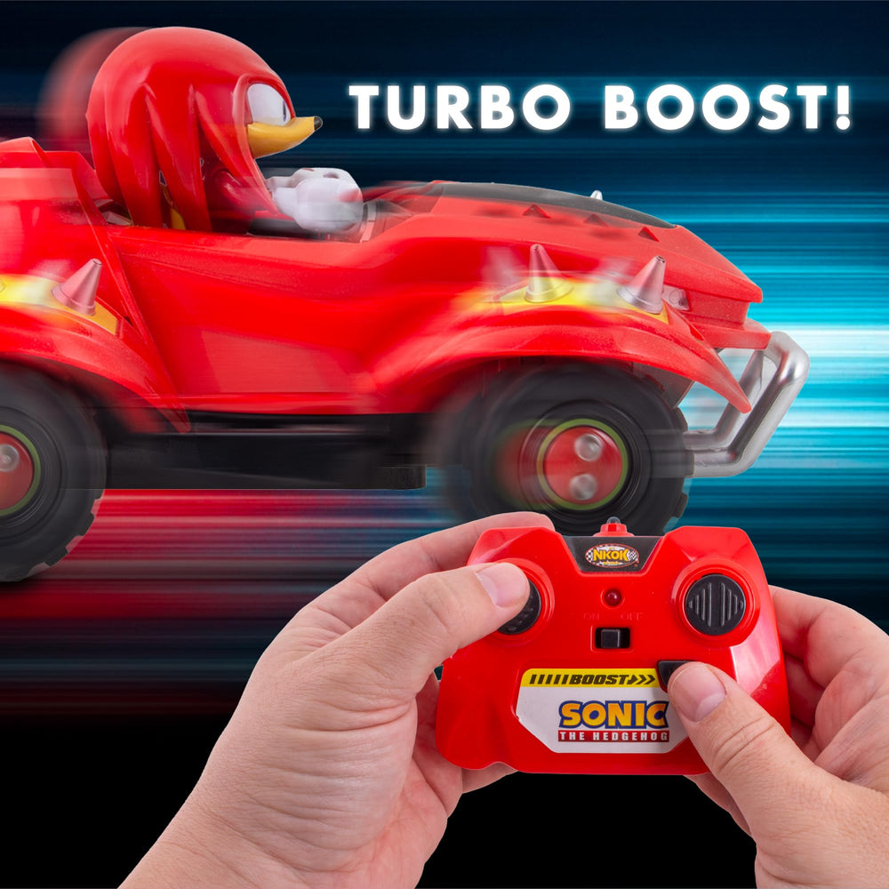 NKOK Knuckles RC car front-wheel alignment adjustment for precise steering.