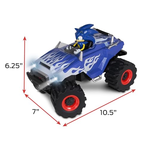 NKOK Sonic CrossWorlds Monster Truck drift action for arcade-style fun.