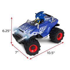 NKOK Sonic CrossWorlds Monster Truck drift action for arcade-style fun.