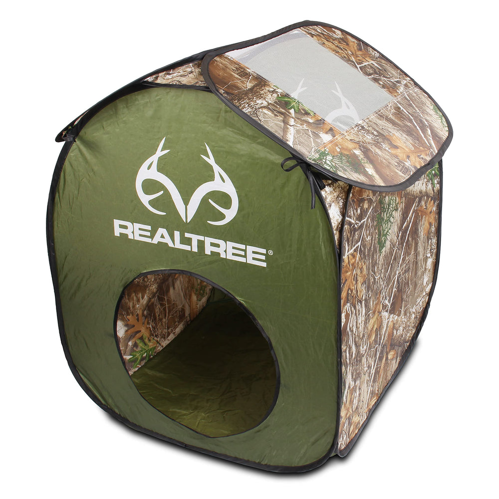 NKOK Realtree Pop Up Play House tunnel connection enables extended play area