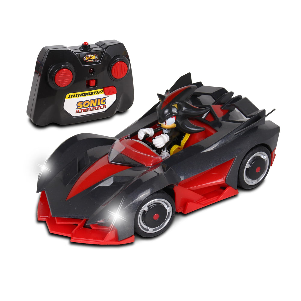 NKOK Shadow The Hedgehog RC front view with responsive handling for racing fun.