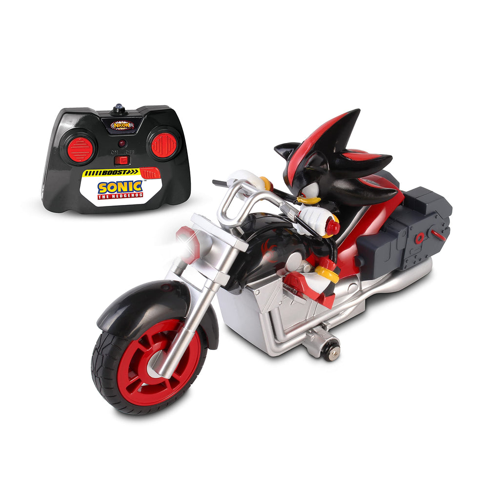 NKOK Shadow RC motorcycle front view for fast, precise indoor racing.