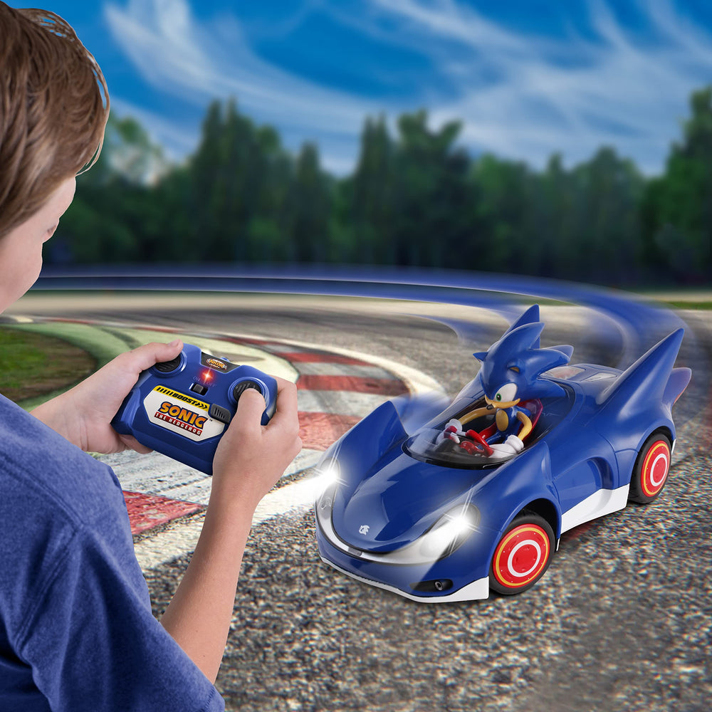 NKOK Sonic All-Stars RC car illuminated headlights support night racing