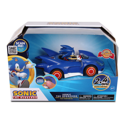 NKOK Sonic All-Stars RC car rear view highlights dynamic design for splashy play