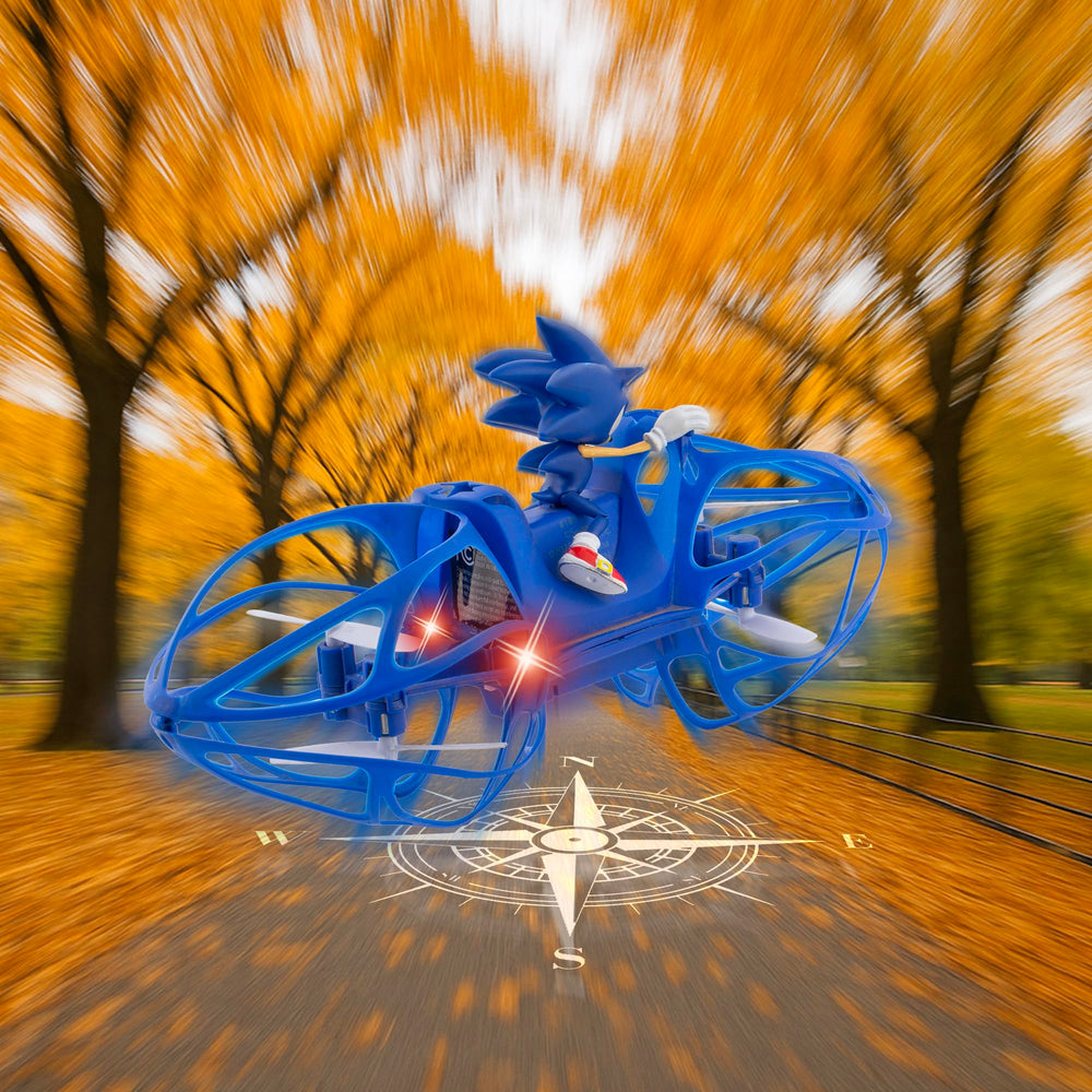 NKOK Sonic HoverBike officially licensed SEGA display-ready collectible.