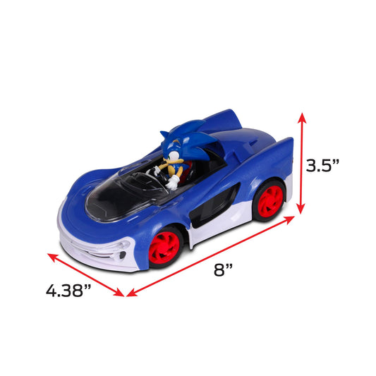 Close-up of NKOK Sonic Racing CrossWorlds figure detail