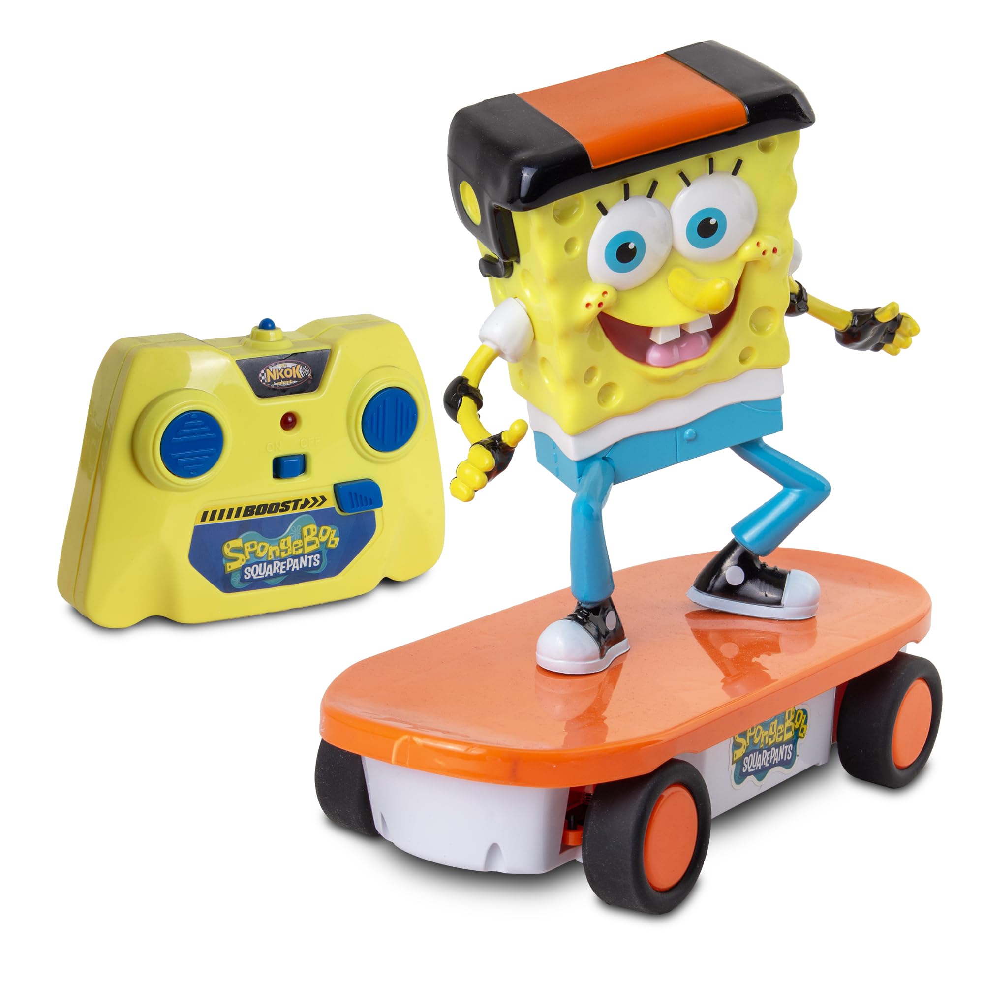 NKOK SpongeBob Skateboarder in action for quick outdoor fun.