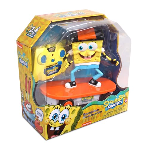 NKOK SpongeBob RC Turbo button engaged for faster bursts.