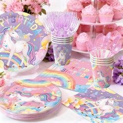 NKPDAXM unicorn cups design ensures quick, spill-free serving