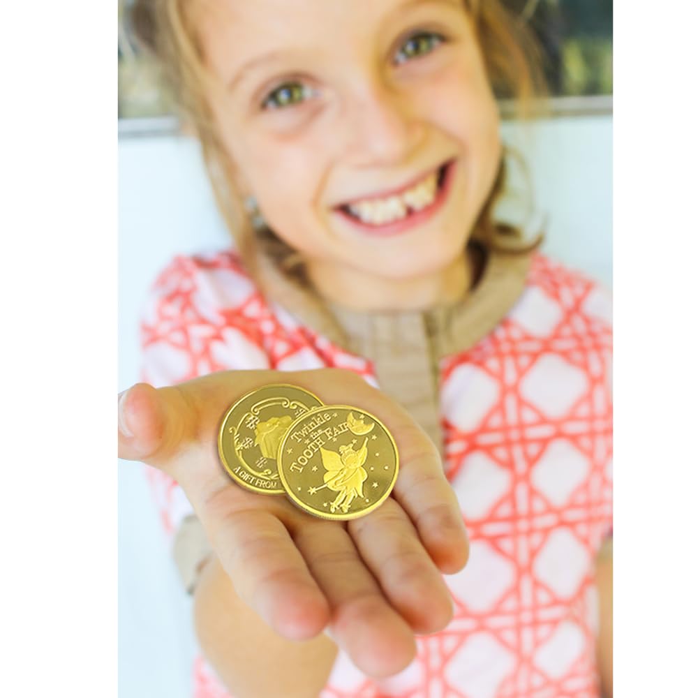 NLR FUN Tooth Fairy Coins zinc alloy safe material