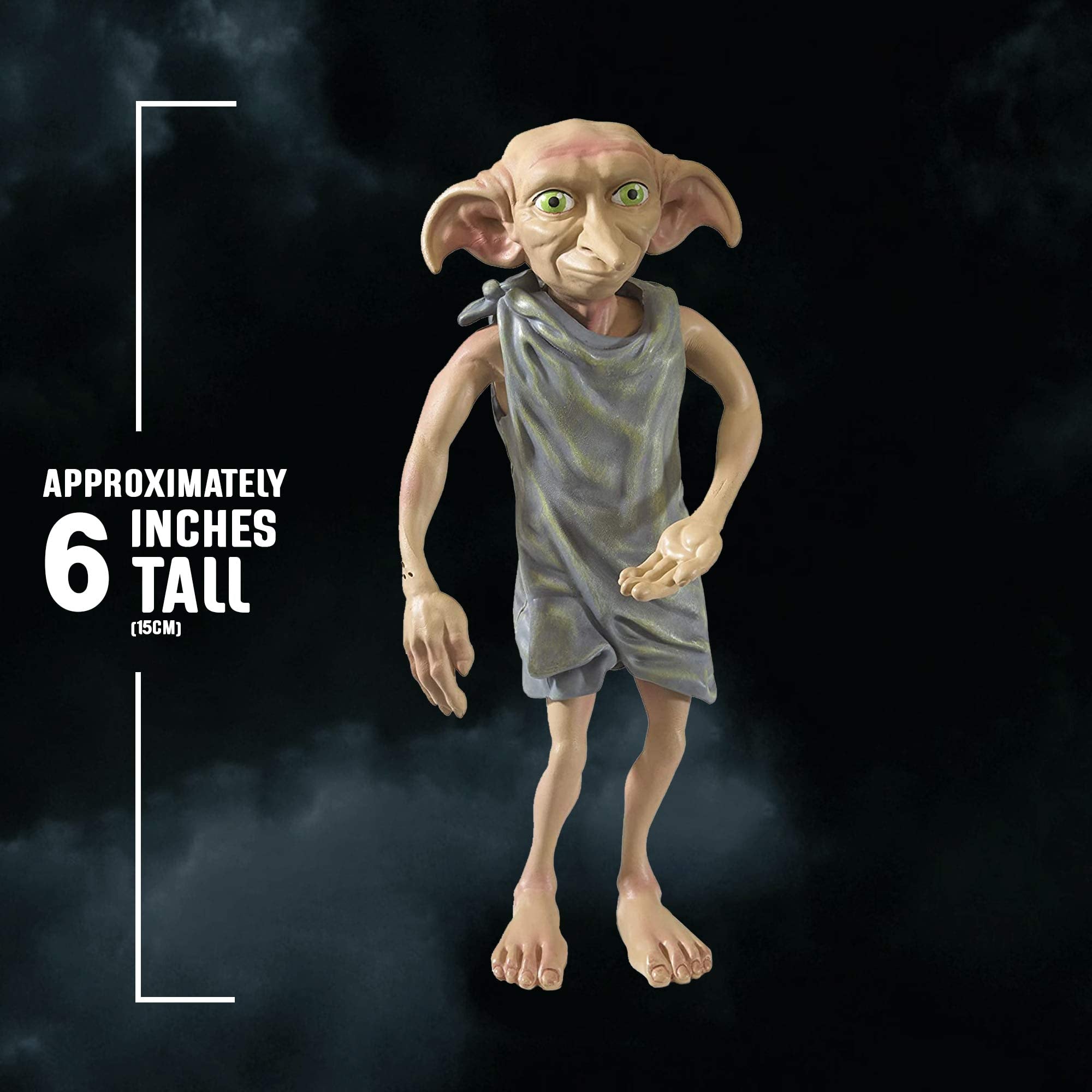 The Noble Collection Dobby articulation hands enables varied gestures.