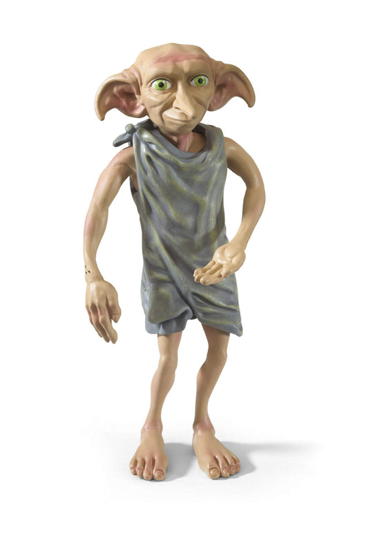 The Noble Collection Dobby poseable 7-inch figure, ideal for shelf dioramas.