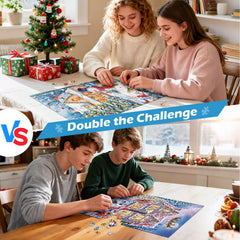 Noceba gift-ready puzzle set, perfect for Christmas gatherings.