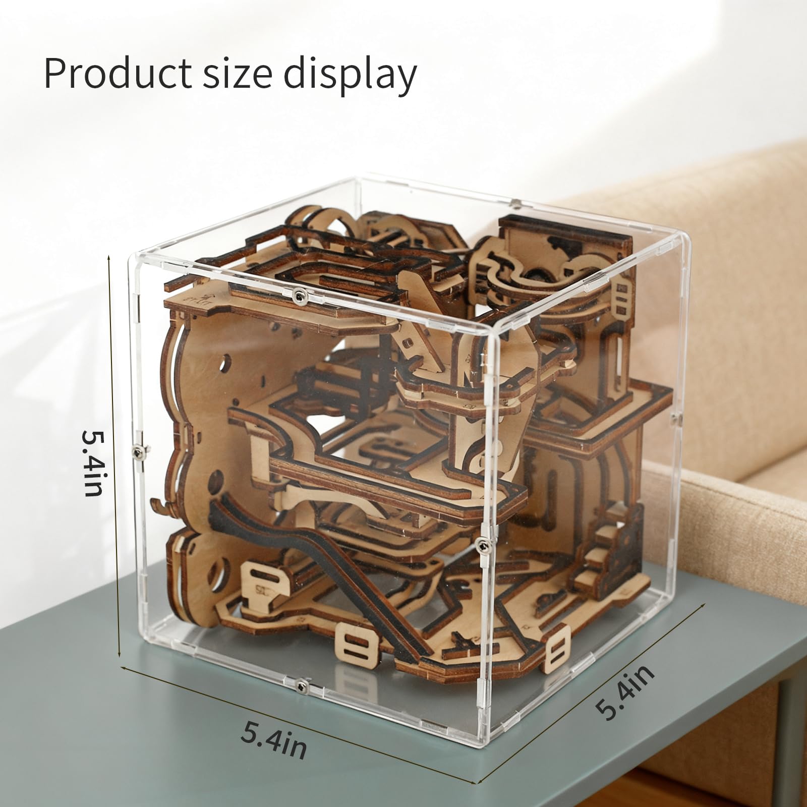 NOELKING laser-cut wood pieces demonstrate craftsmanship and puzzle assembly.