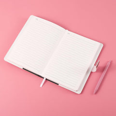 Nollh diary with alphabet sticker sheets for personalization