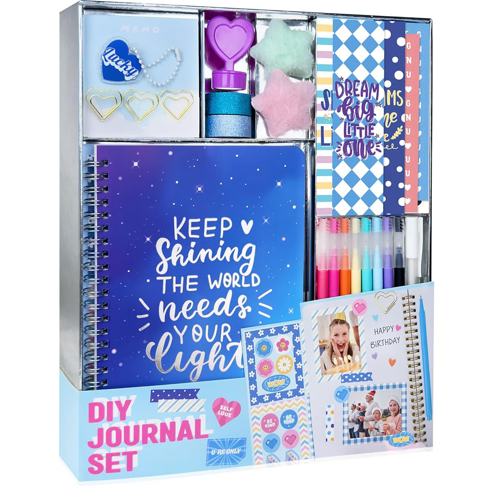Nollh DIY Journal Kit cover with cheerful design for creative journaling