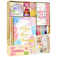 Nollh DIY journal kit cover with butterfly motif, ideal for creative gifting