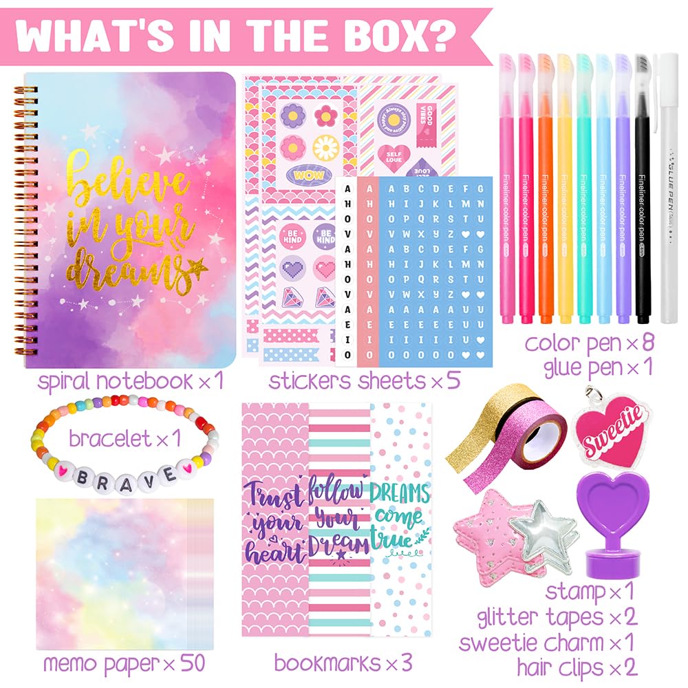 Nollh DIY Journal Kit glue pen for secure sticking and creative layouts.