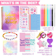 Nollh DIY Journal Kit glue pen for secure sticking and creative layouts.