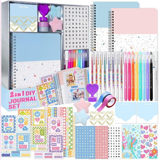 The Nollh DIY Journal Kit pack cover, a creative, gift-ready set for tweens.