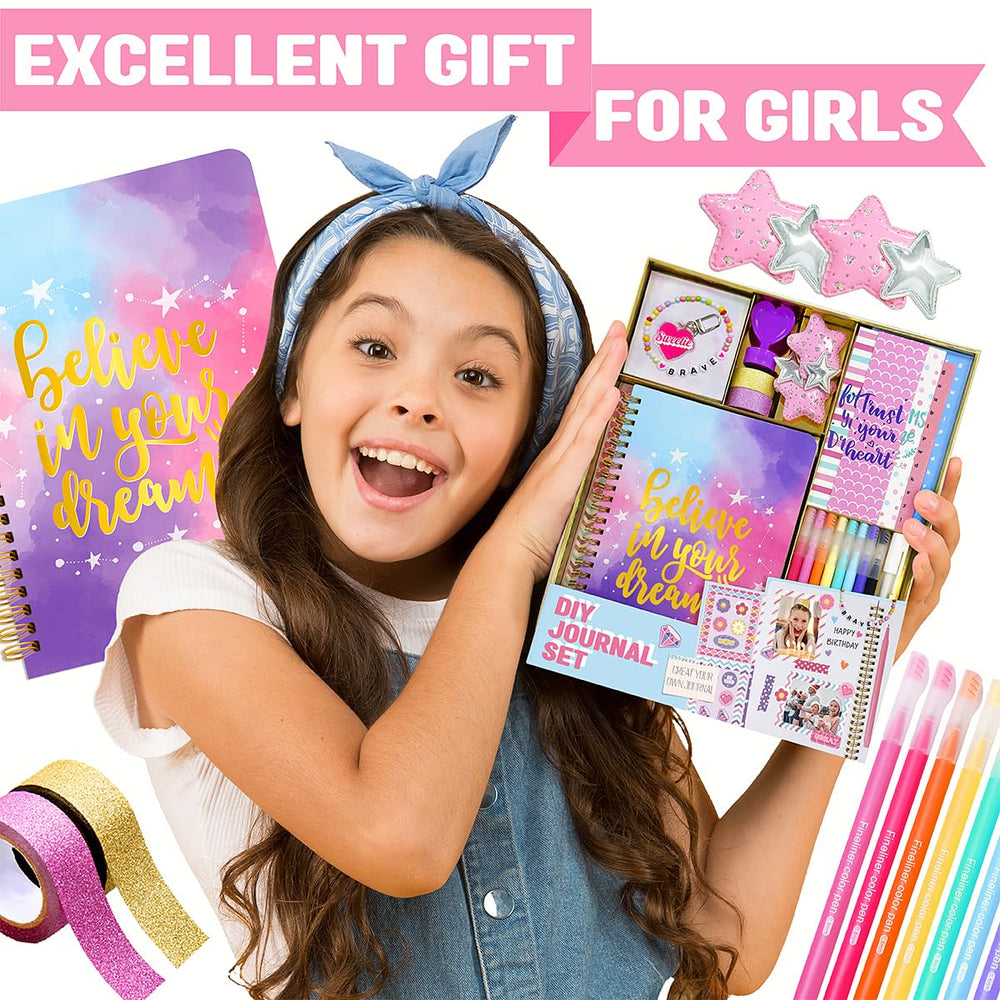 Nollh DIY Journal Kit spiral notebook pages 6x8 for personal reflection and doodling.