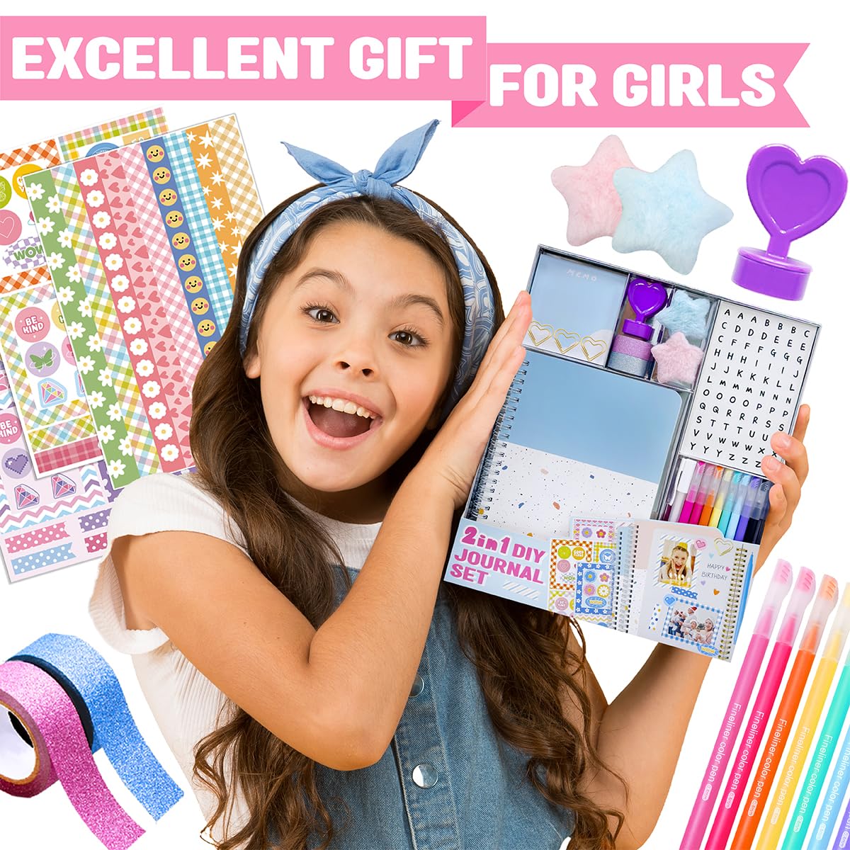 Nollh sticker sheets to decorate pages and spark creativity.