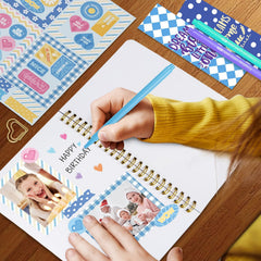 Nollh DIY Journal Kit sticker sheets spark imagination for decorating memories
