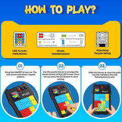 Noltola Super Slide puzzle game features 500+ challenges for ongoing brain training