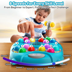 Noltola Whack Mole color challenge mode for skill testing and fun.