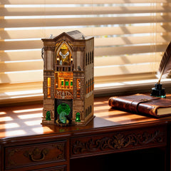 NookMaster Silent library with whispering owls adds atmospheric charm.