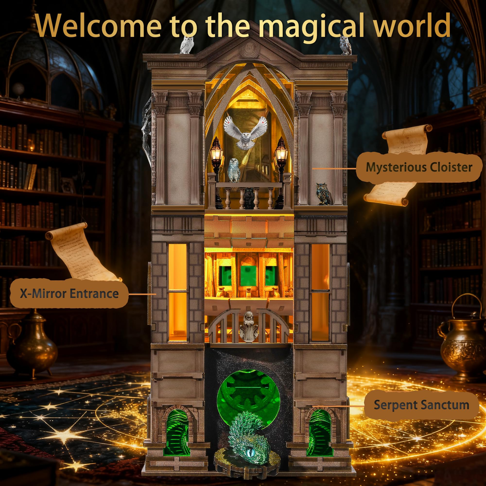 NookMaster Whispering Gate X 3D depth design creates a lifelike scene.