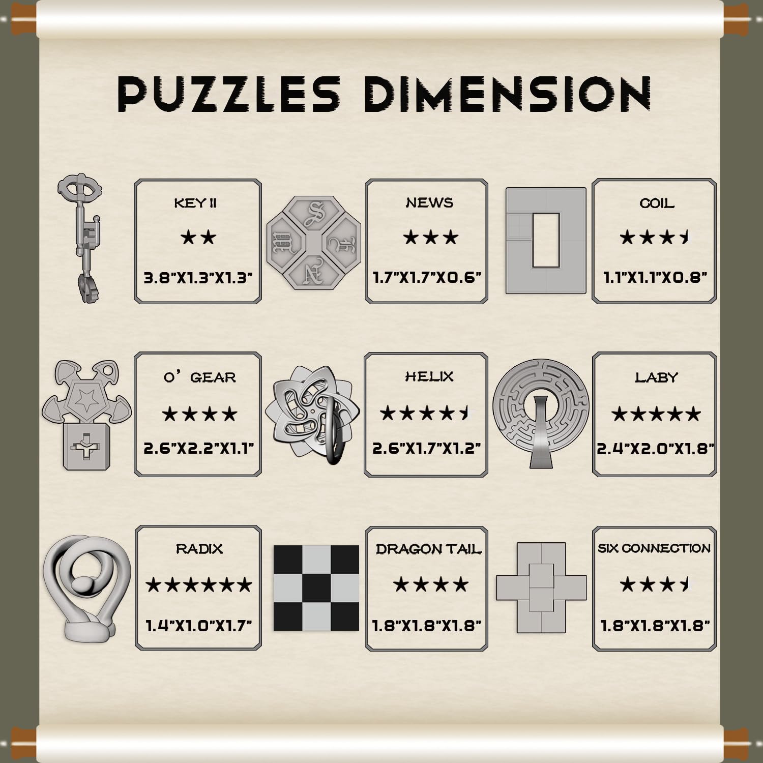 Nordistrict metal puzzles variety for complex mechanical challenges and curiosity.