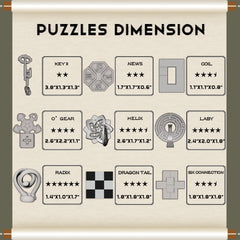 Nordistrict metal puzzles variety for complex mechanical challenges and curiosity.