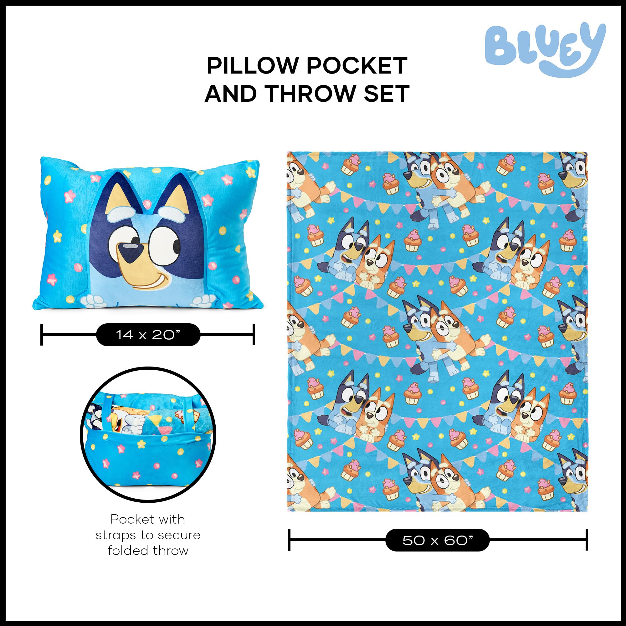 Northwest Bluey Party Pups care guide for keeping fabrics soft