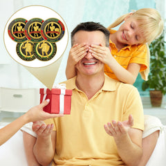Nosiny armor of God coin packaging demonstrates gift-ready presentation for church groups