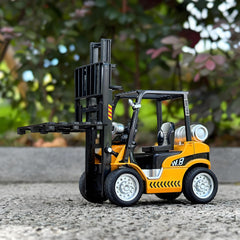 NOVAFUSION forklift toy dimensions fit small hands for easy handling.