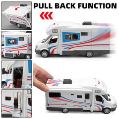 NOVAFUSION Toy Camper White smooth edges provide safe play for kids.