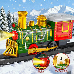 Novaluki Christmas train set carriage enhancing storytelling and travel play