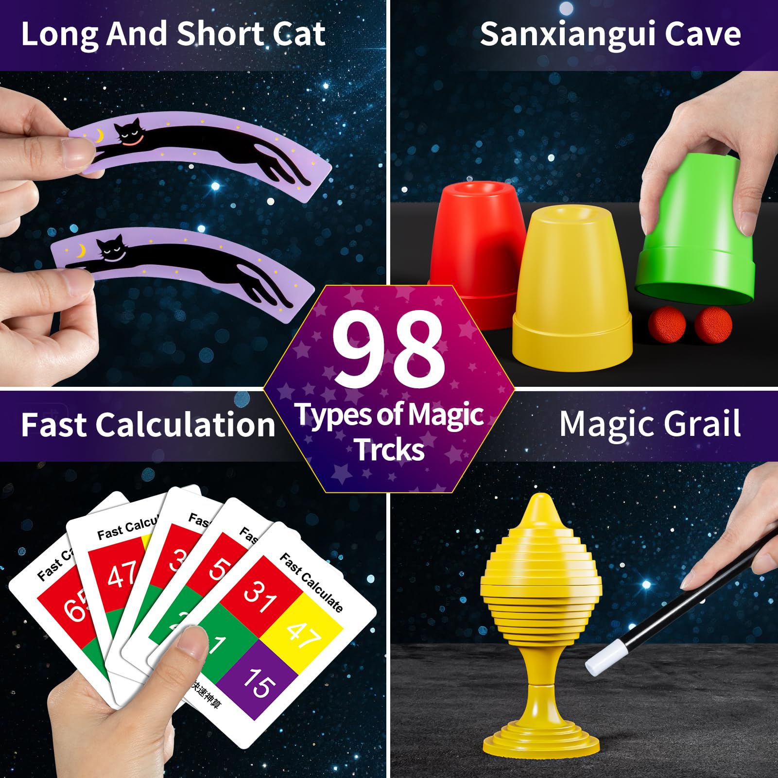 Novaluki Magic Kit beginner-friendly set for ages six and up.