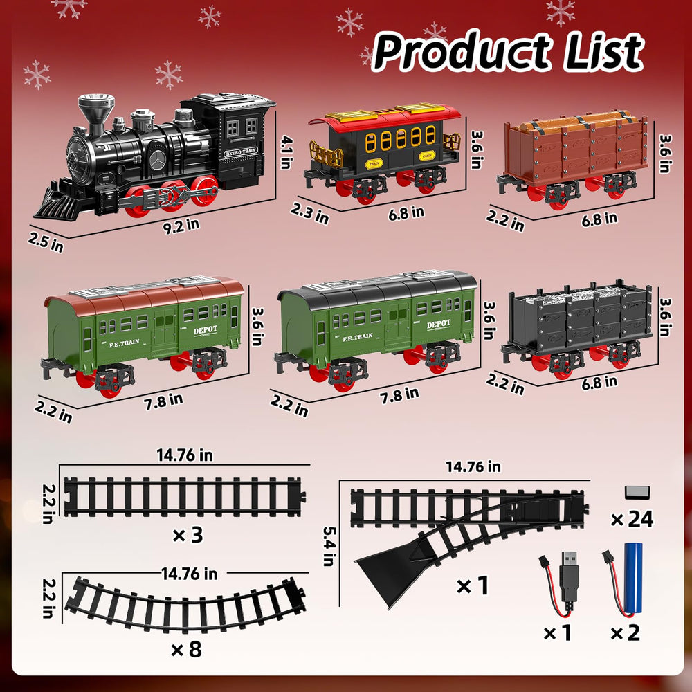 Novaluki derailment-proof rails help keep trains on track during play.