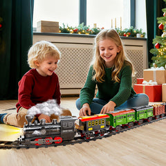 Novaluki train with smoke and lights creating a lifelike playing experience.