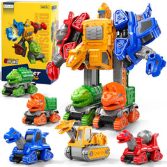 Novaluki Triceratops Truck Transform promotes durable, imaginative STEM play.