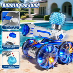 Novaluki water gun firing action during play