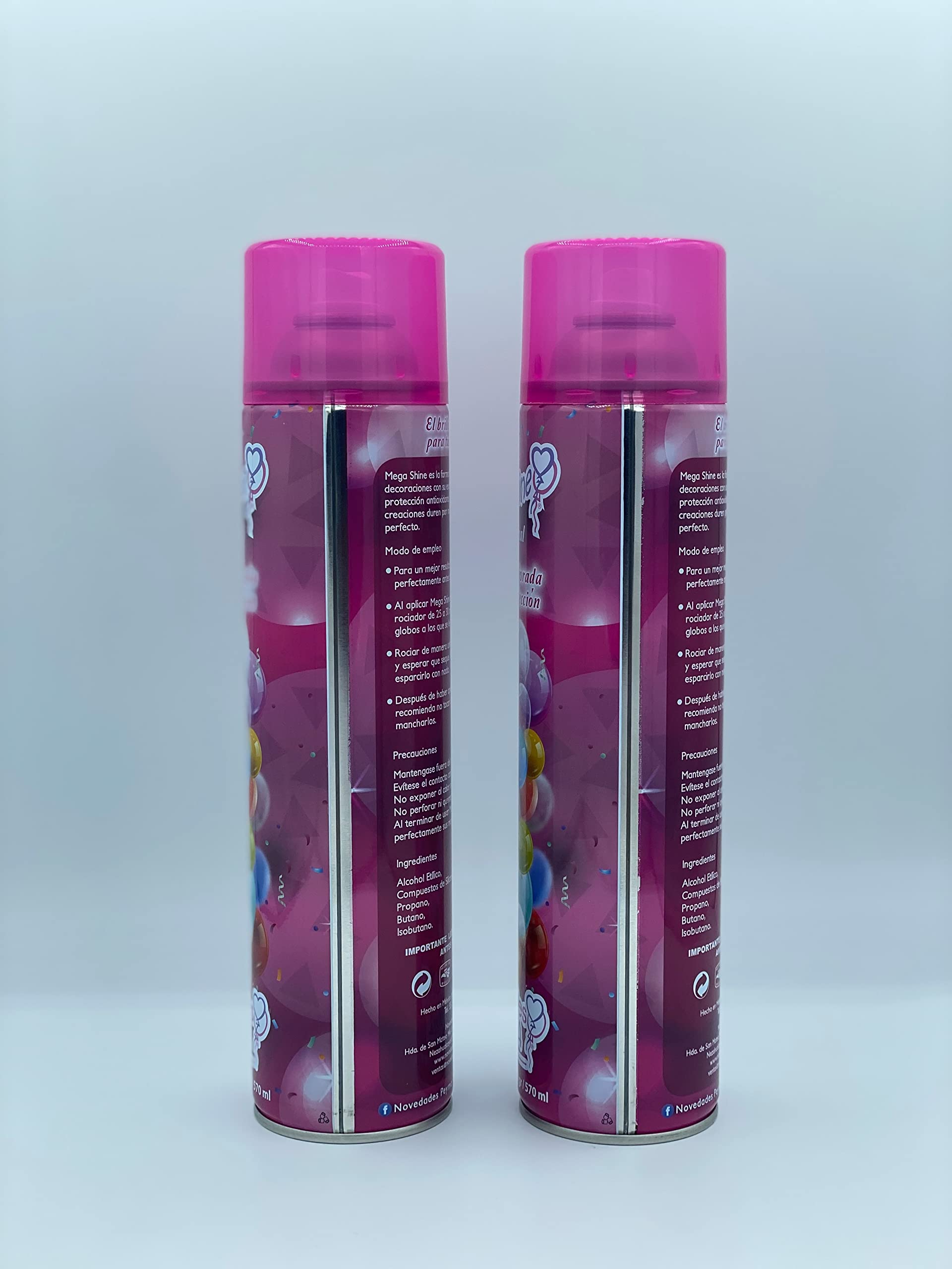 Novedades Peyma Mega Shine 2-pack packaging showing compact design for easy storage