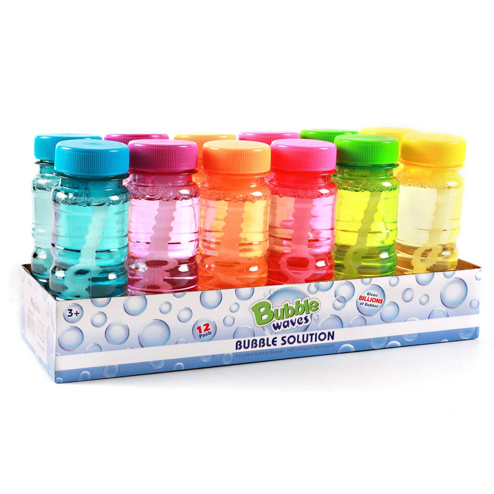 Novelinks Big Bubble Bottle red bubbles for bold outdoor play.